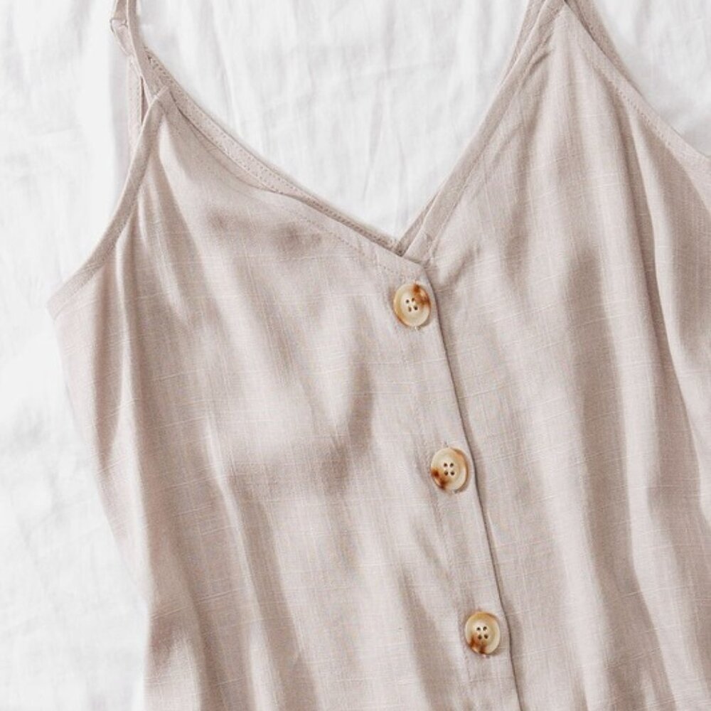 Linen Silver Cami